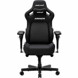 Крісло для геймерів Anda Seat Kaiser 4 V2 Size XL Black (AD12YDDC-XLL-20-B-CF-03)