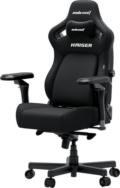 Крісло для геймерів Anda Seat Kaiser 4 V2 Size XL Black (AD12YDDC-XLL-20-B-CF-03)