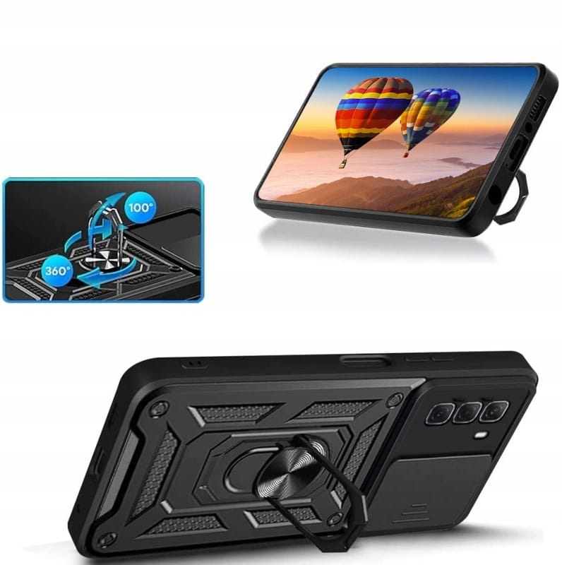 Чохол-накладка BeCover Military для Infinix Hot 50 Pro (X6881) Black (713048)