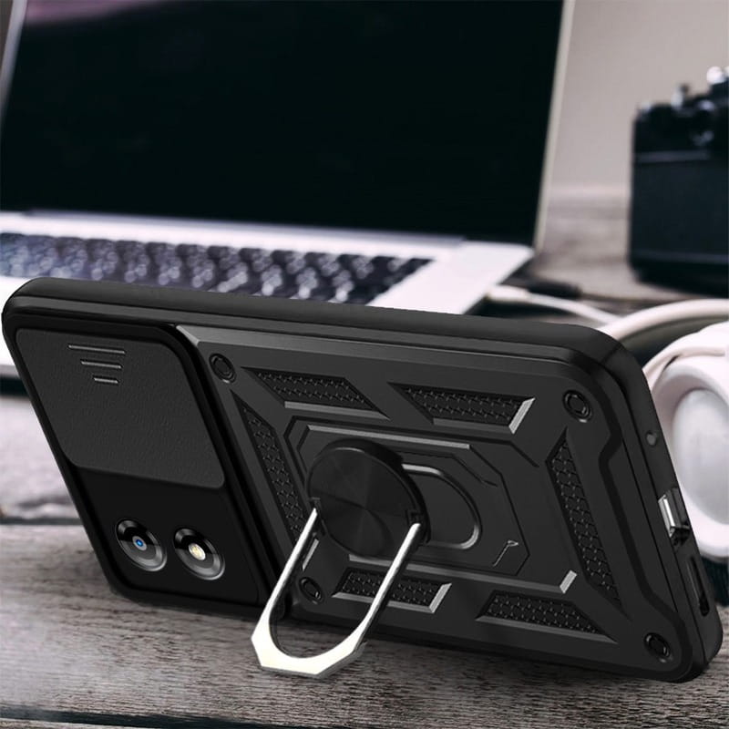 Чохол-накладка BeCover Military для Motorola Moto E14 Black (713052)