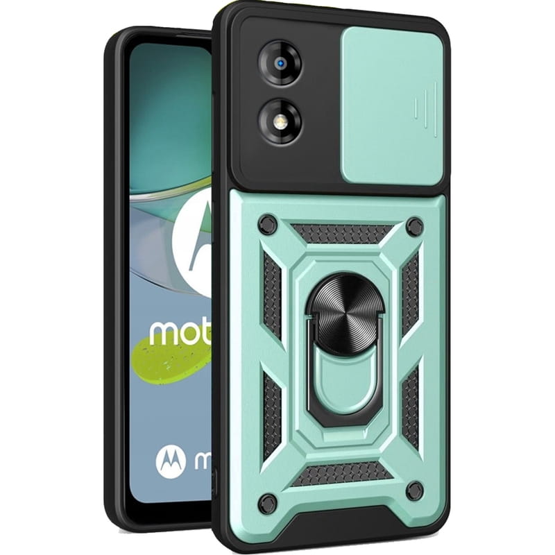 Чeхол-накладка BeCover Military для Motorola Moto E14 Dark Green (713054)