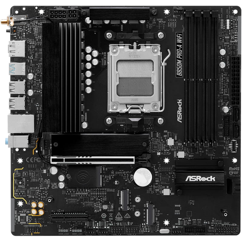 Материнская плата ASRock B850M Pro-A WiFi Socket AM5