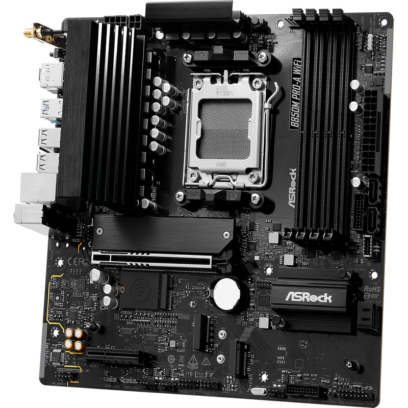 Материнская плата ASRock B850M Pro-A WiFi Socket AM5