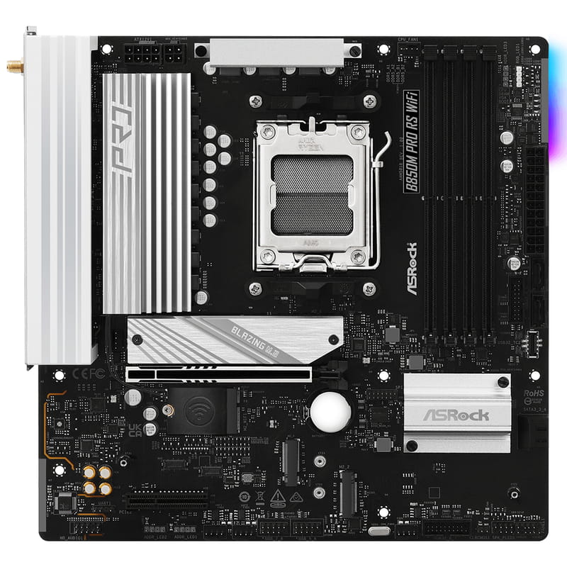 Материнская плата ASRock B850M Pro RS WiFi Socket AM5