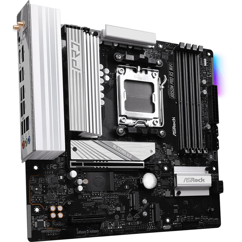 Материнская плата ASRock B850M Pro RS WiFi Socket AM5