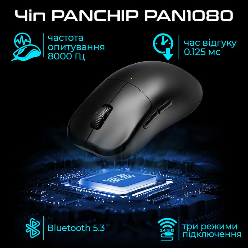 Миша бездротова RAWM ES21 White