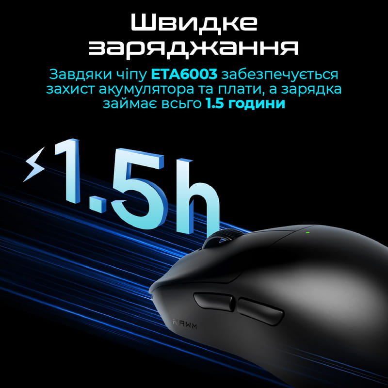 Миша бездротова RAWM ES21 White