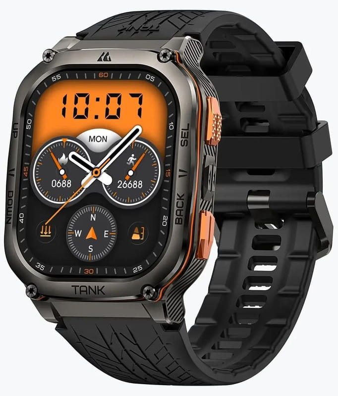 Смарт-годинник Kospet Tank M3 Ultra SE Black