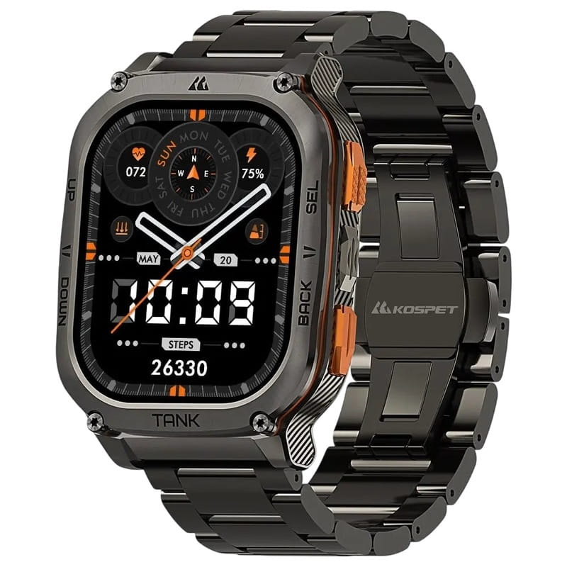 Смарт-годинник Kospet Tank M3 Ultra SE Black