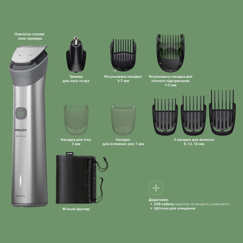 Тример Philips All-in-One Trimmer 5000 Series MG5931/15