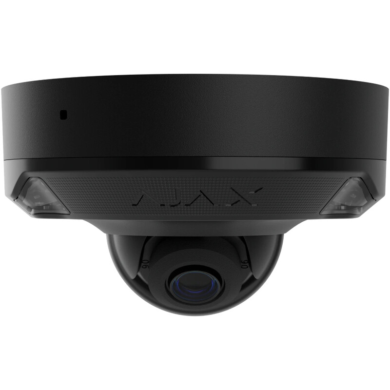 IP-камера Ajax DomeCam Mini HL (5 Mp/2.8 mm) Black (126268.214.BL1)