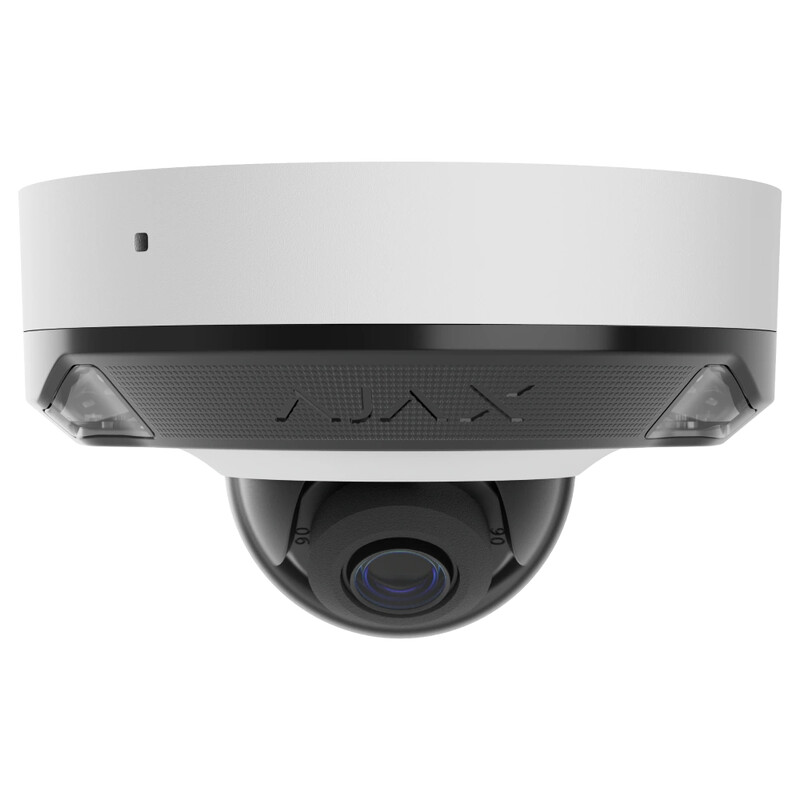 IP-камера Ajax DomeCam Mini HL (8 Mp/2.8 mm) White (126273.214.WH1)