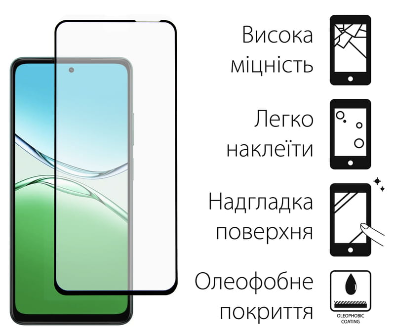 Чeхол-накладка Dengos Soft для Oppo A5/A5x Green (DG-KM-154) + защитное стекло
