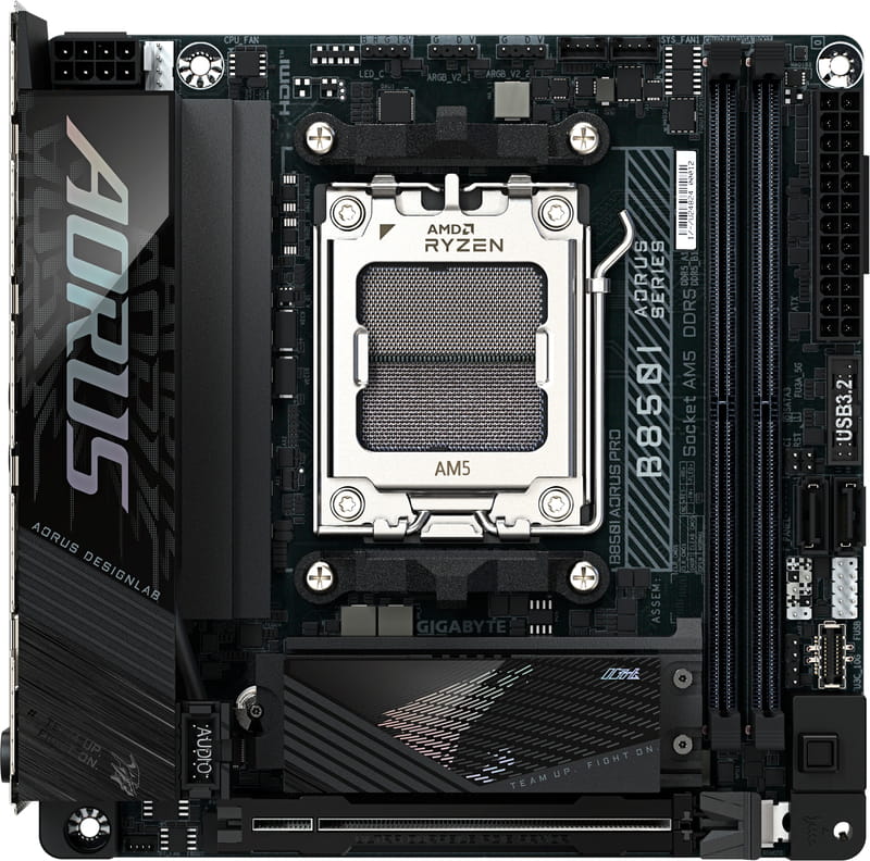 Материнская плата Gigabyte B850I Aorus Pro Socket AM5