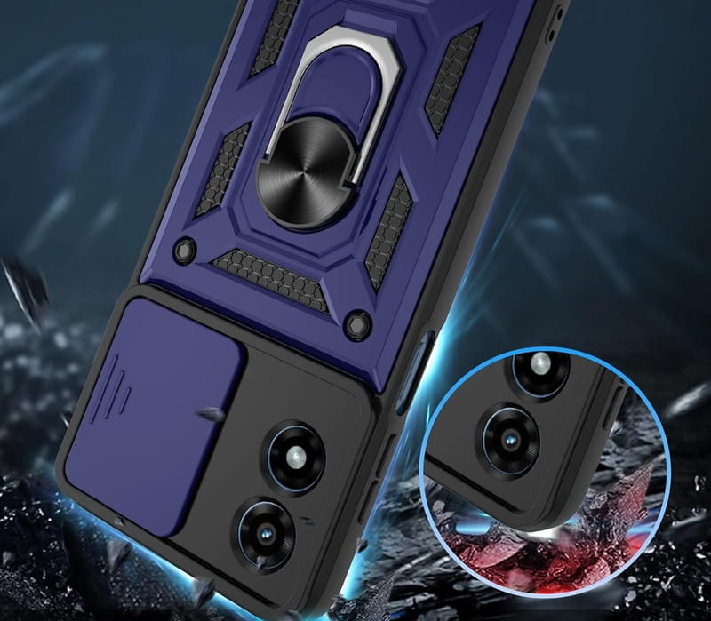 Чохол-накладка BeCover Military для Motorola Moto G04/G04s Blue (713063)