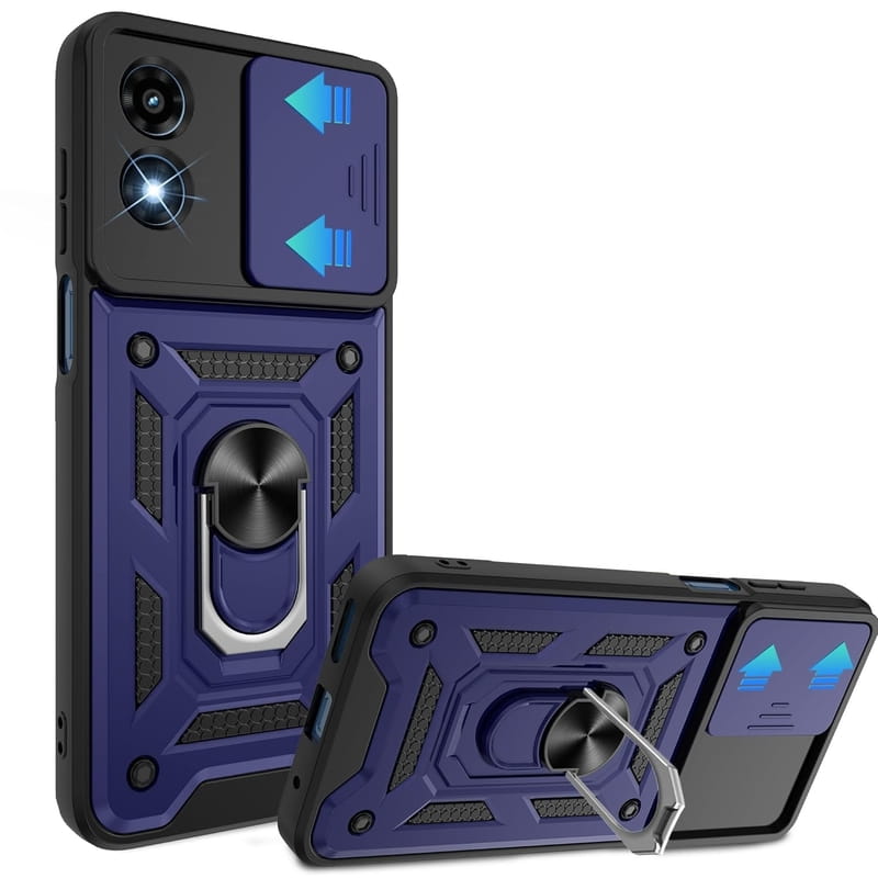 Чохол-накладка BeCover Military для Motorola Moto G04/G04s Blue (713063)