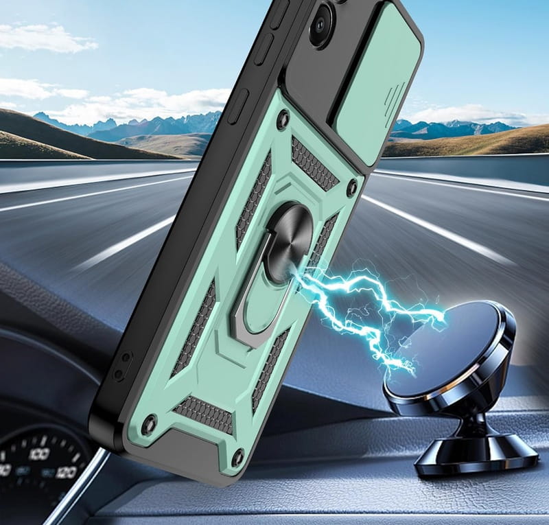 Чeхол-накладка BeCover Military для Motorola Moto G04/G04s Dark Green (713064)