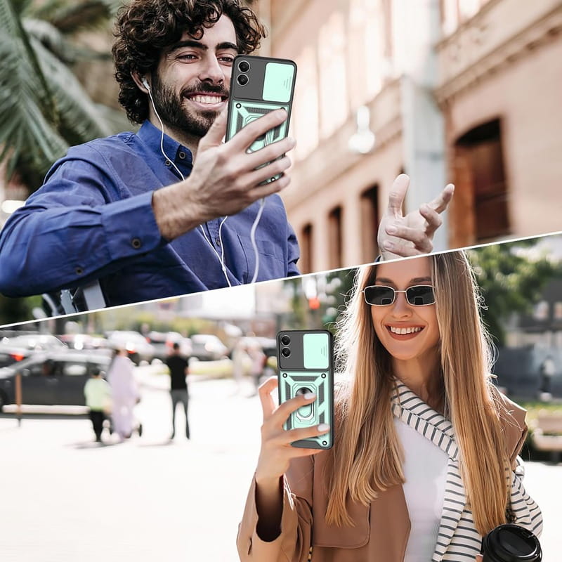 Чeхол-накладка BeCover Military для Motorola Moto G04/G04s Dark Green (713064)