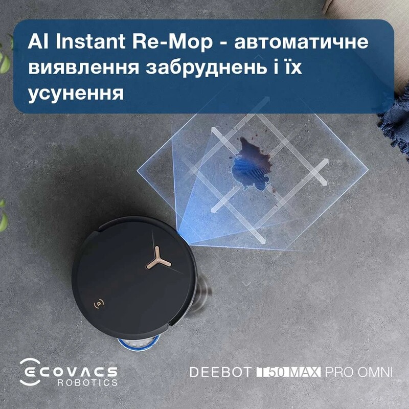 Робот-пылесос Ecovacs Deebot T50 Max Pro Black (DEX54)