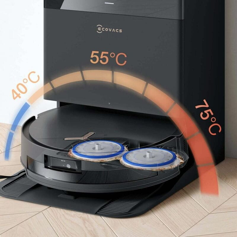 Робот-пылесос Ecovacs Deebot T50 Max Pro Black (DEX54)