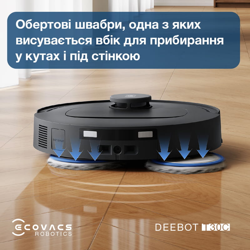 Робот-пылесос Ecovacs Deebot T30C Black (DLX71)