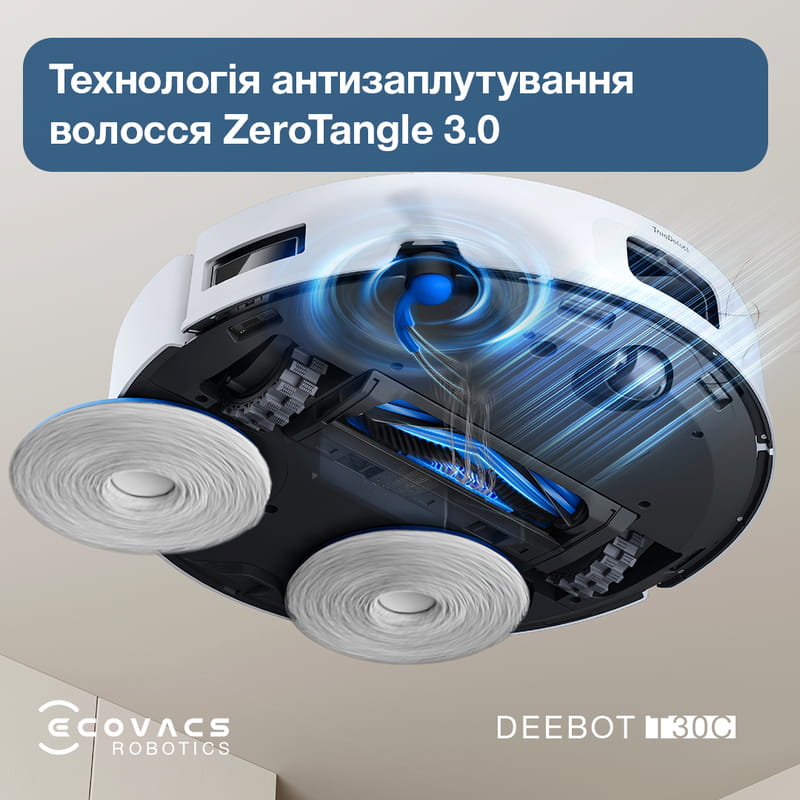 Робот-пылесос Ecovacs Deebot T30C White (DLX71)