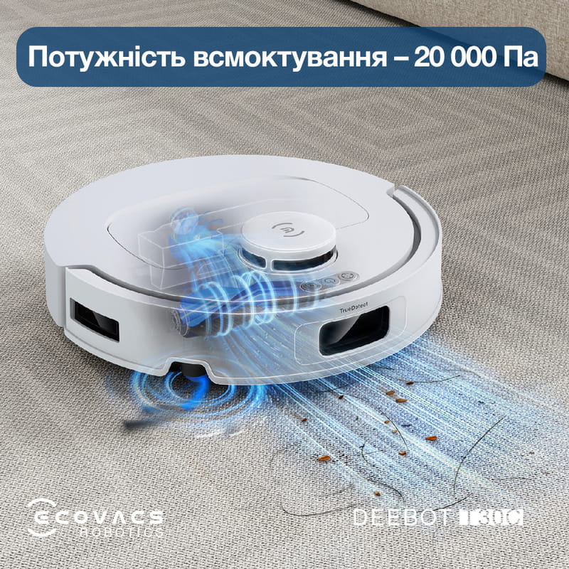 Робот-пылесос Ecovacs Deebot T30C White (DLX71)