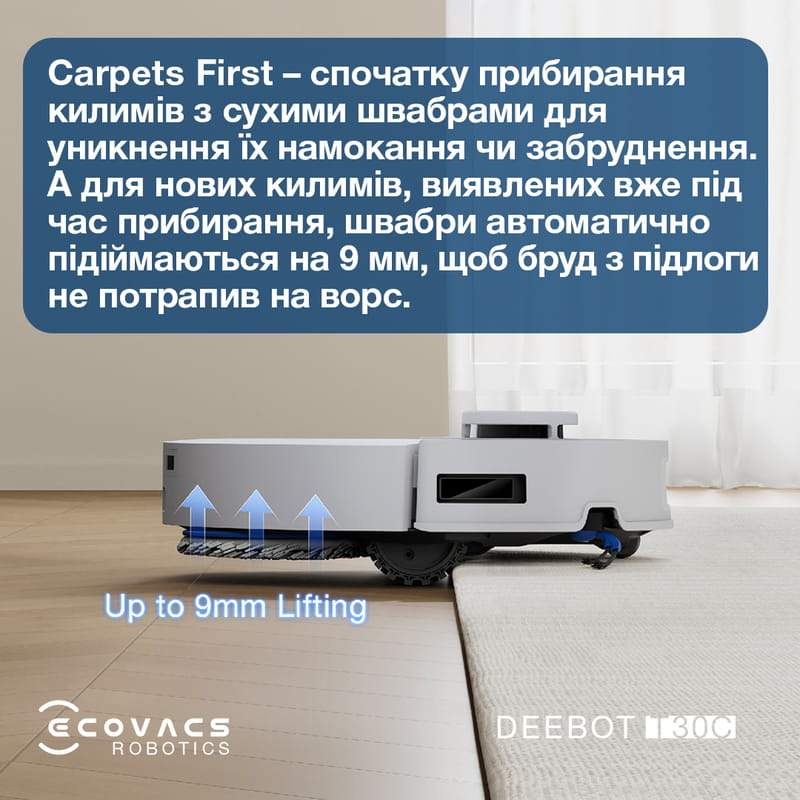 Робот-пылесос Ecovacs Deebot T30C White (DLX71)