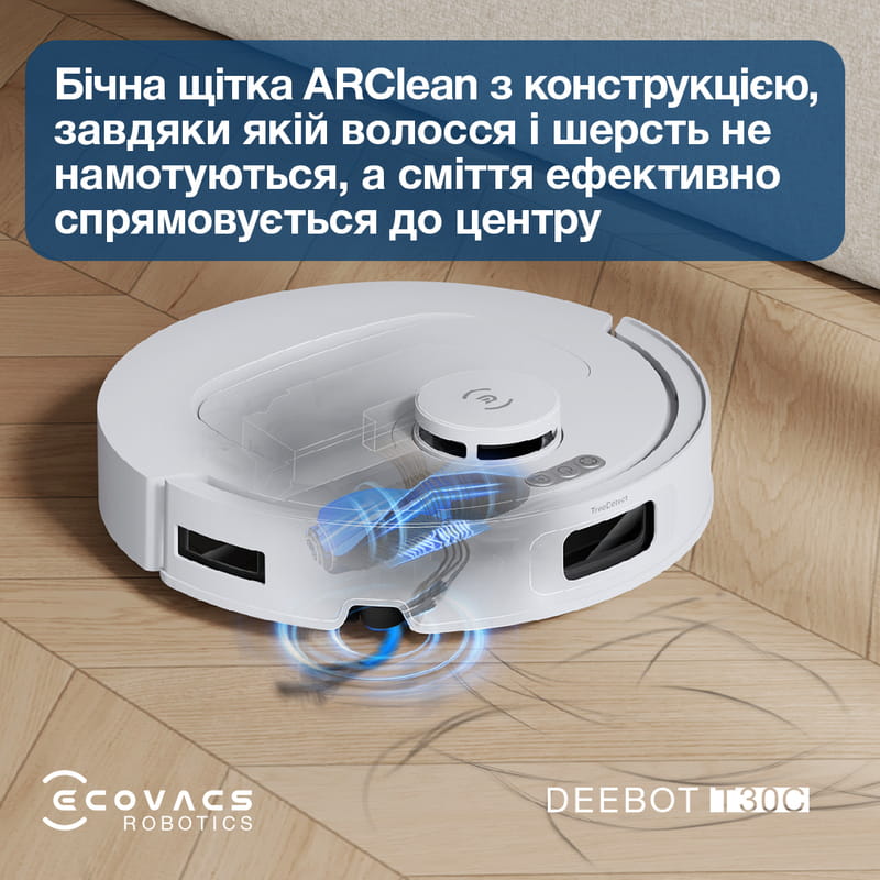 Робот-пылесос Ecovacs Deebot T30C White (DLX71)