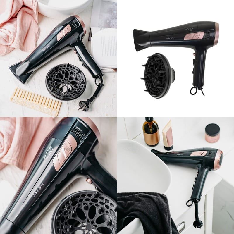 Фен Adler AD 2283 Black