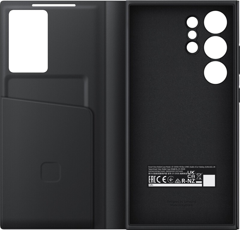 Чохол-книжка Samsung Smart View Wallet Case для Samsung Galaxy S24 Ultra SM-S928 Black (EF-ZS928CBEGWW)