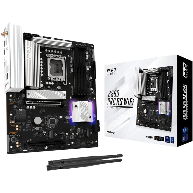 Материнская плата ASRock B860 Pro RS WiFi Socket 1851