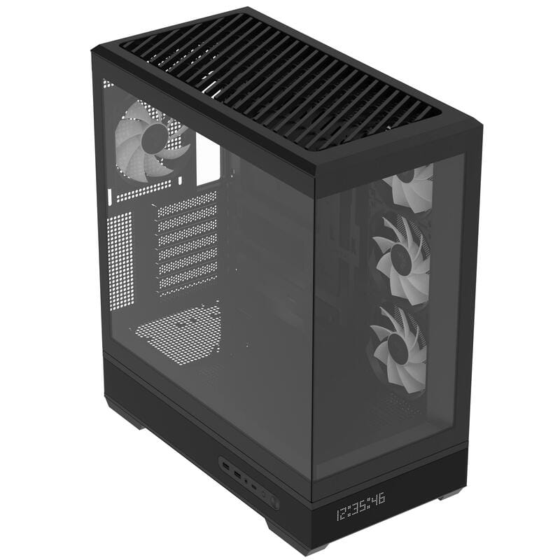 Корпус AeroCool P500B Digi-BK-v1 Black (ACCM-PN09143.11)