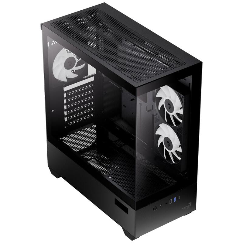 Корпус AeroCool P500D Digi-G-BK-v1 Black (ACCM-PN07033.11)