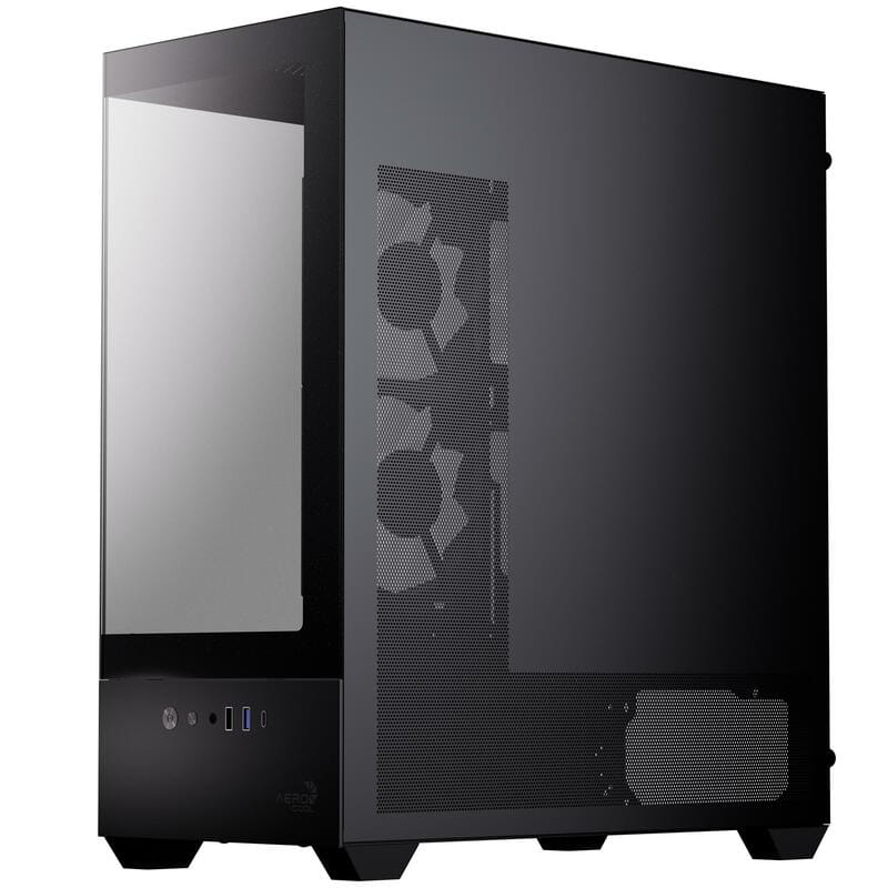 Корпус AeroCool P500D Digi-G-BK-v1 Black (ACCM-PN07033.11)