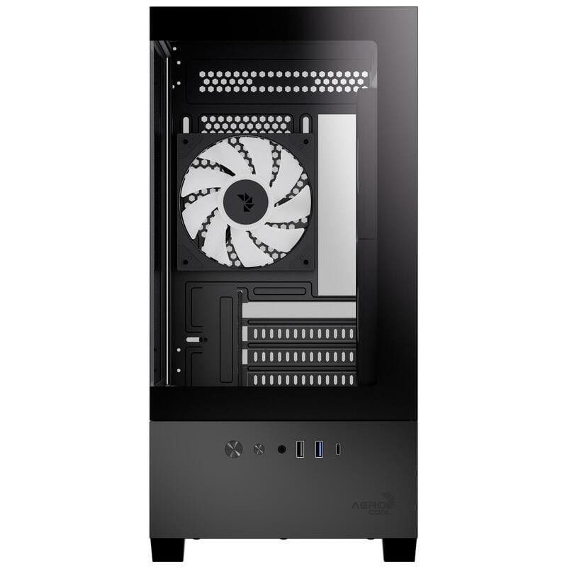 Корпус AeroCool P300D Digi-G-BK-v1 Black (ACCS-PN05033.11)