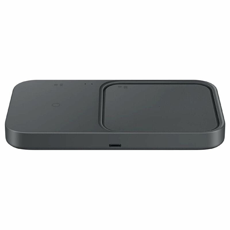 Бездротовий зарядний пристрій з блоком живлення Samsung EP-P5400 Wireless Charger Duo 15W Black (EP-P5400TBRGRU)