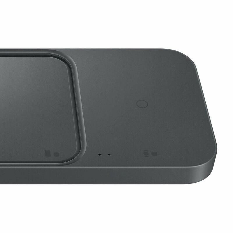 Бездротовий зарядний пристрій з блоком живлення Samsung EP-P5400 Wireless Charger Duo 15W Black (EP-P5400TBRGRU)