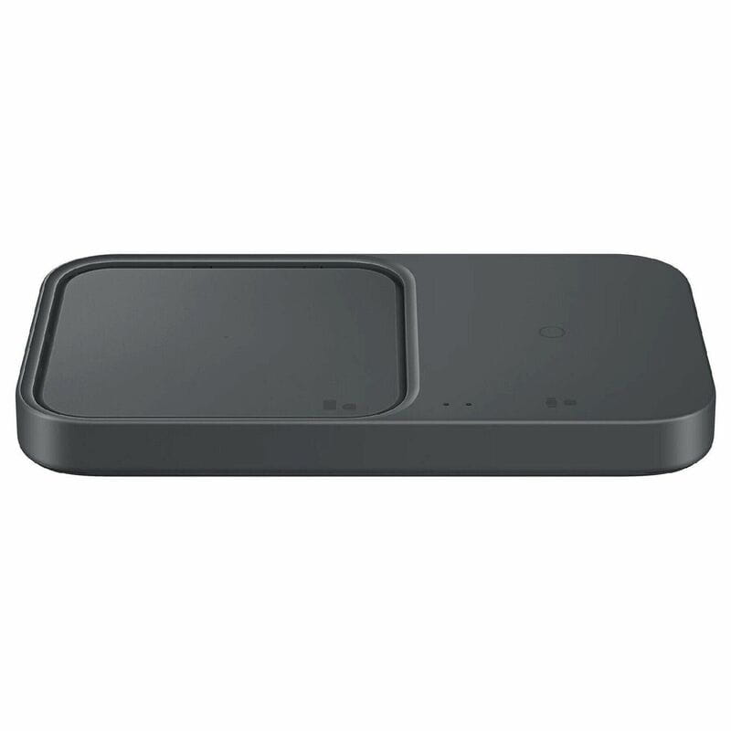 Бездротовий зарядний пристрій з блоком живлення Samsung EP-P5400 Wireless Charger Duo 15W Black (EP-P5400TBRGRU)
