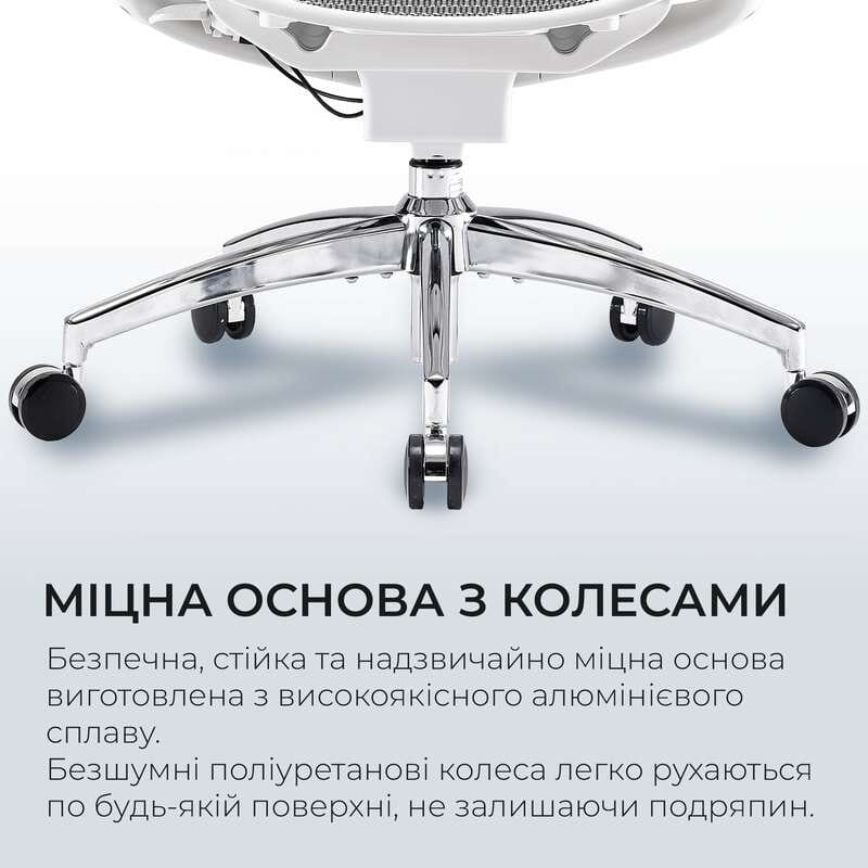 Кресло офисное Sihoo Doro C300 Pro Mesh White (DORO-C300-PRO-M102)