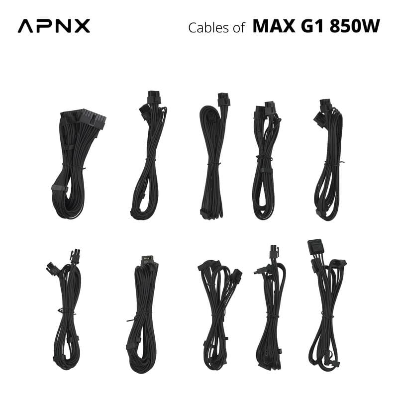 Блок питания APNX MAX G1 850 (APPG-MX85FEC.X1) 850W