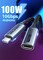Фото - Кабель Cabletime USB Type-C - USB Type-C (M/F) PD 100W, 0.5 м, White (CU21E) | click.ua