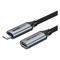 Фото - Кабель Cabletime USB Type-C - USB Type-C (M/F) PD 100W, 0.5 м, White (CU21E) | click.ua