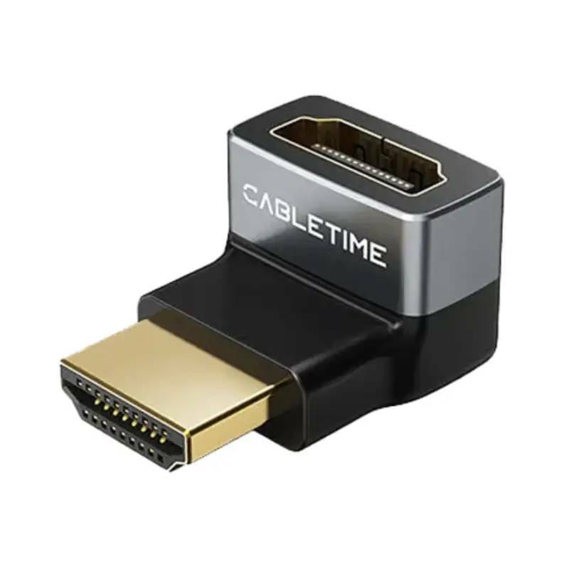 Переходник Cabletime HDMI - HDMI (F/M), 0.1 м (CP42G)