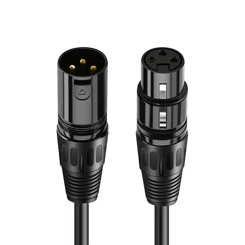 Микрофонный кабель Cabletime PRO XLR 3P XLR Male to Female 2м Black (CF24L)