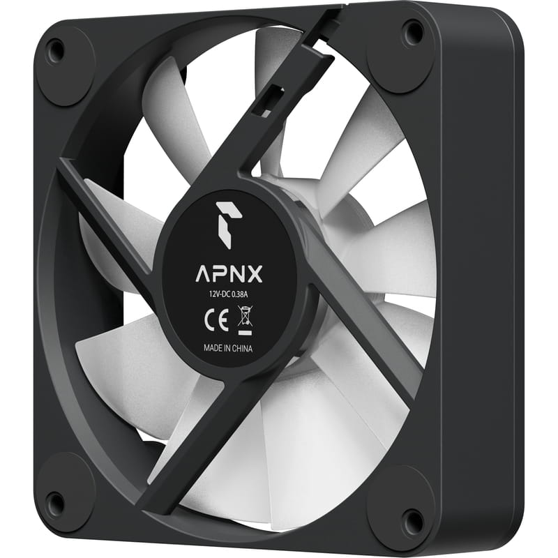 Вентилятор APNX FP1-R 120 ARGB Black - 3 Pack (APF3-PF11267.11)