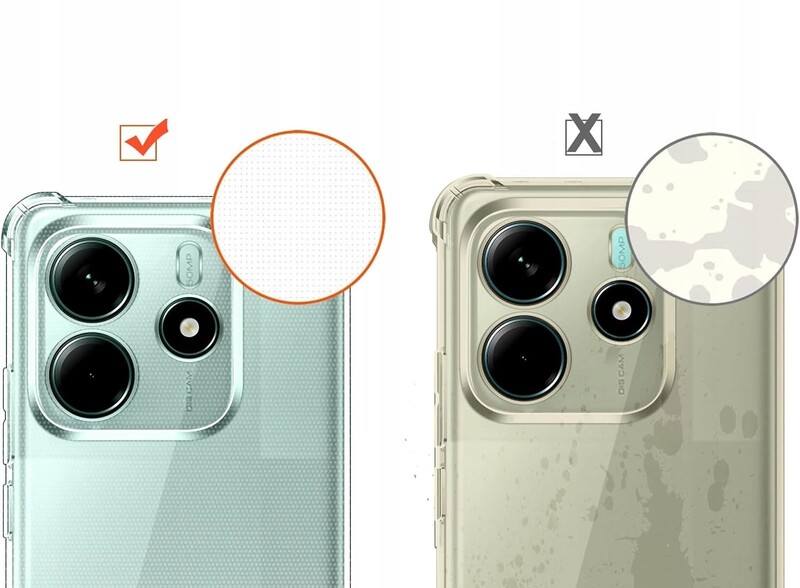 Чeхол-накладка BeCover Anti-Shock для Xiaomi Redmi Note 14 4G Clear (713035)