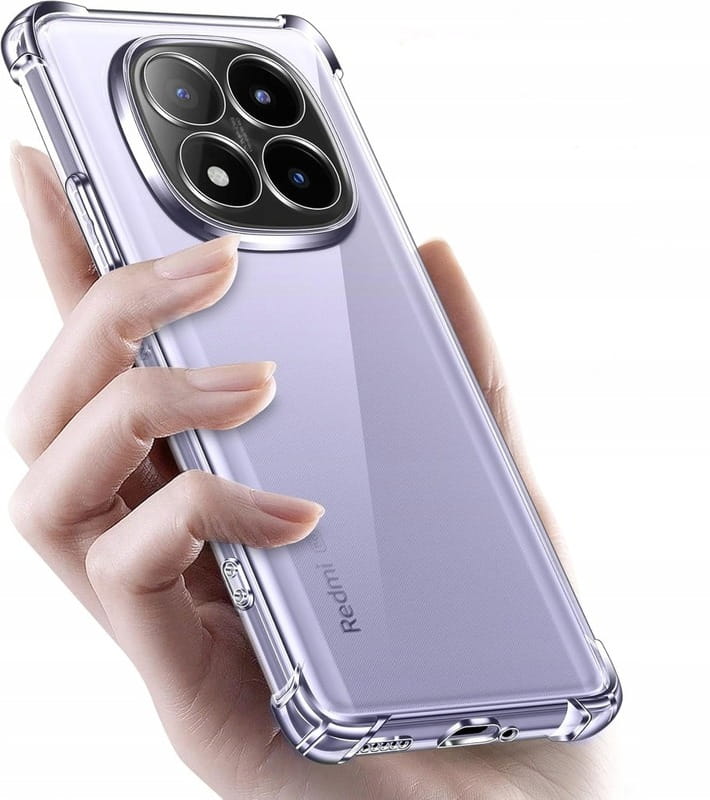 Чeхол-накладка BeCover Anti-Shock для Xiaomi Redmi Note 14 Pro 4G Clear (713036)