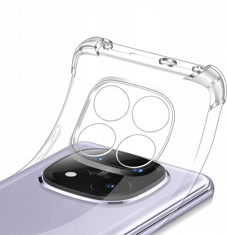 Чeхол-накладка BeCover Anti-Shock для Xiaomi Redmi Note 14 Pro 4G Clear (713036)