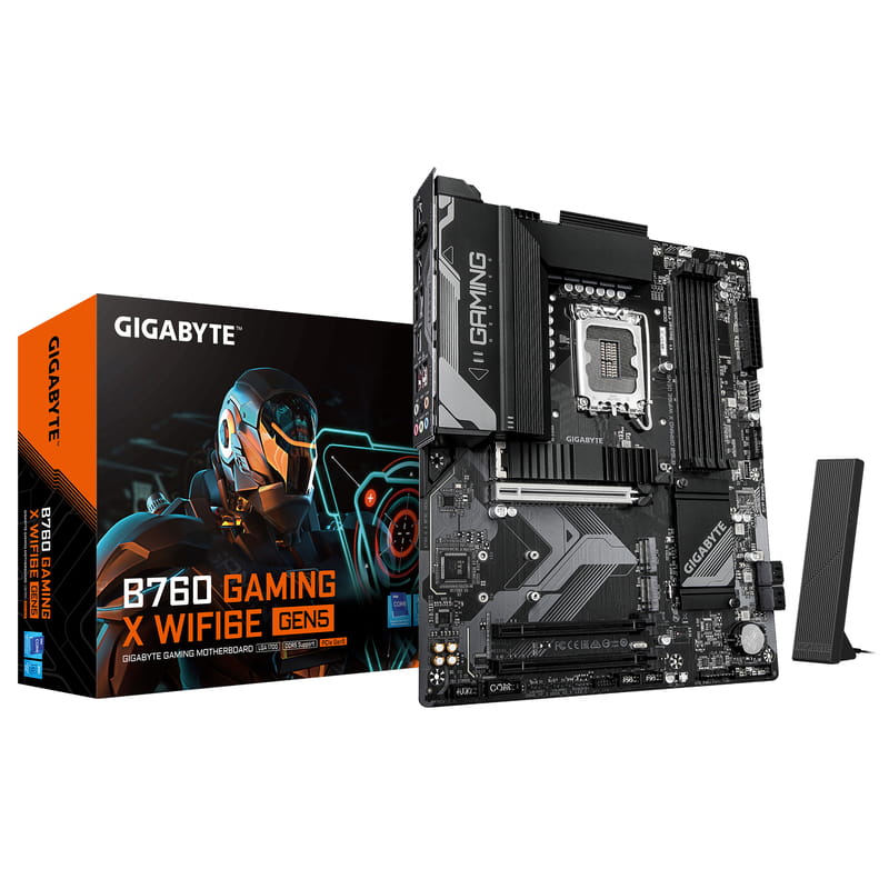 Материнська плата Gigabyte B760 Gaming X WiFi6E Gen5 Socket 1700